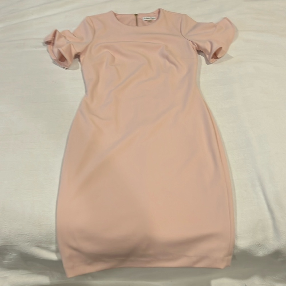 Calvin Klein adorable pink dress